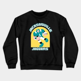 jacksonville jaguars cute graphic design Crewneck Sweatshirt